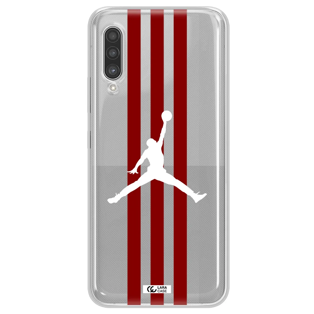 Jordan Icon Samsung A90 Clear TPU Case