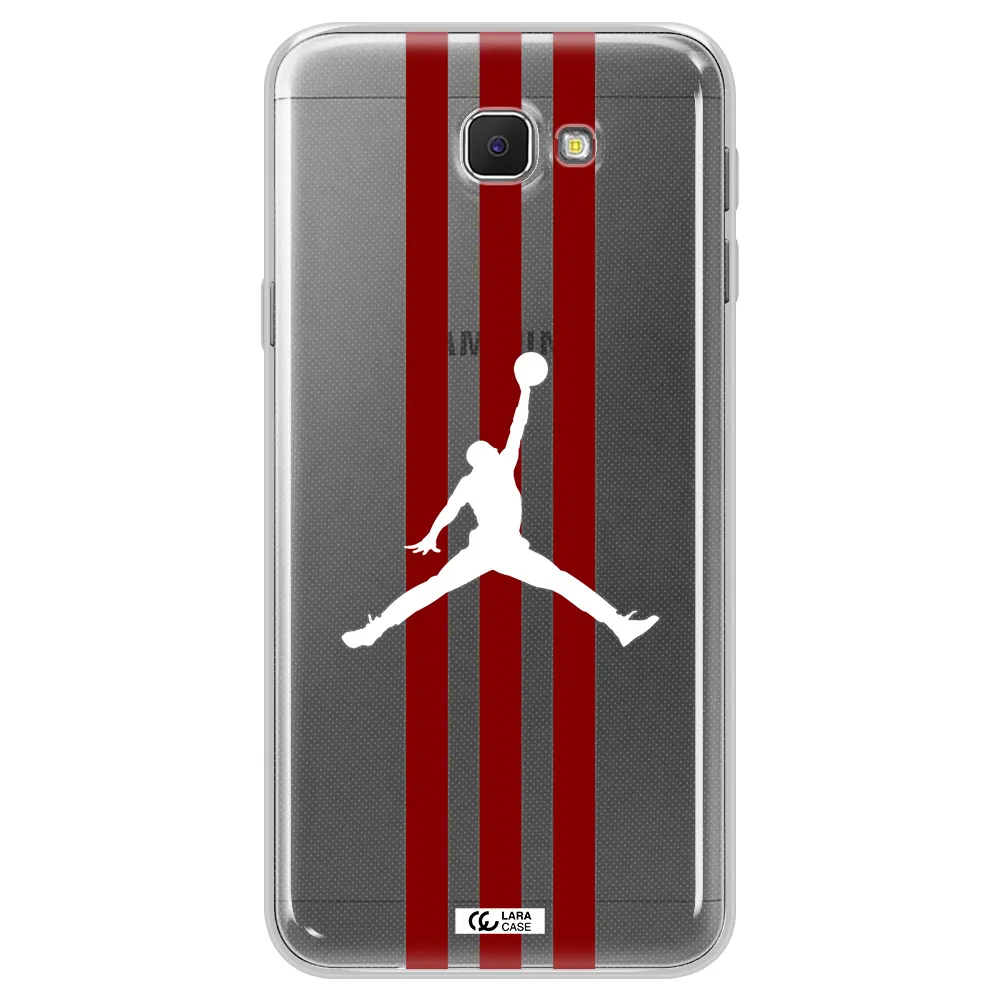 Jordan Icon Samsung J5 Prime Clear TPU Case