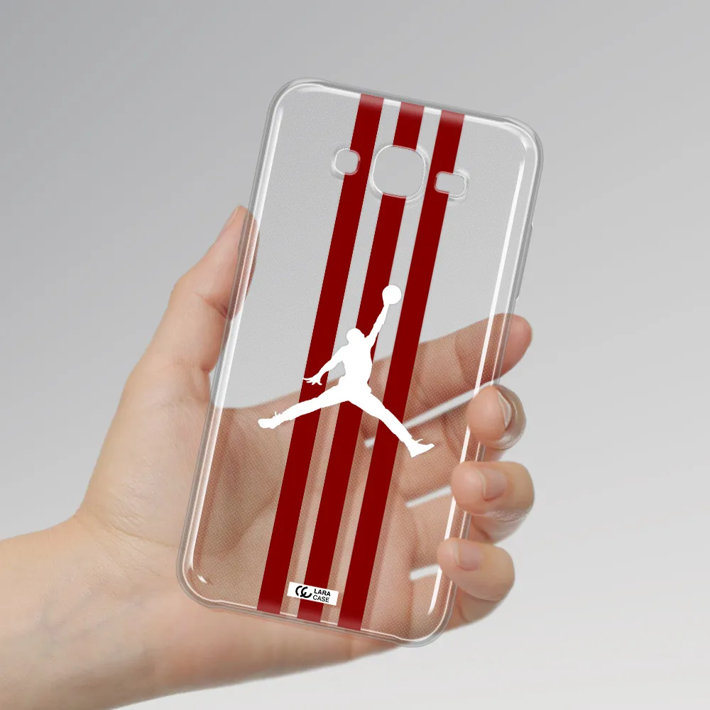 Jordan Icon Samsung J7 2015 Clear TPU Case