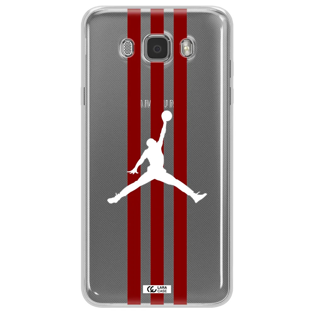 Jordan Icon Samsung J7 2016 Clear TPU Case
