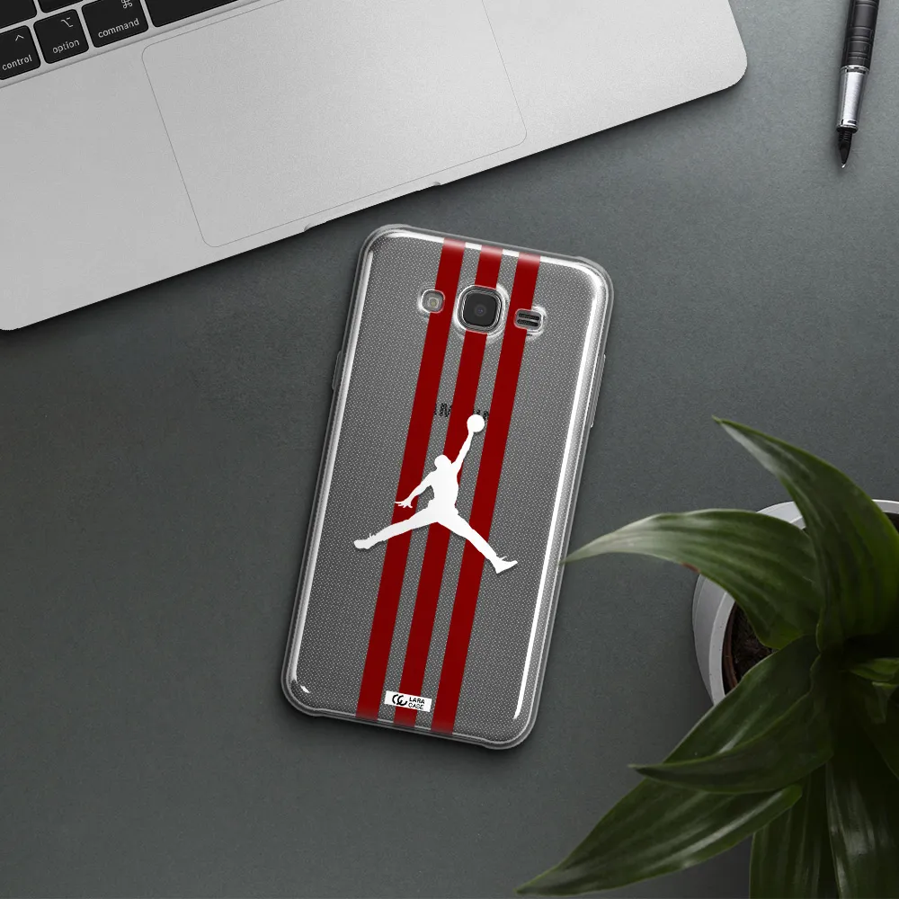 Jordan Icon Samsung J7 Clear TPU Case