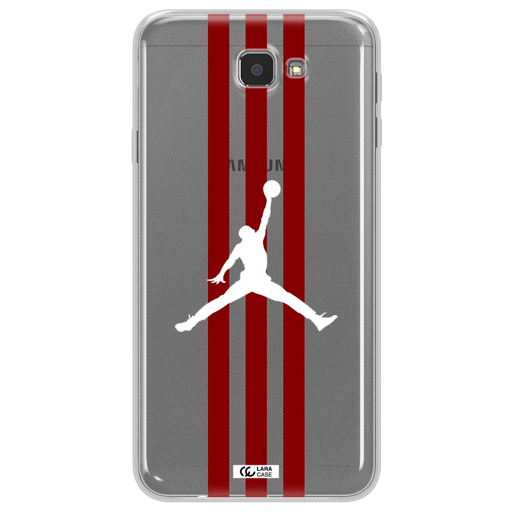 Jordan Icon Samsung J7 Prim Clear TPU Case
