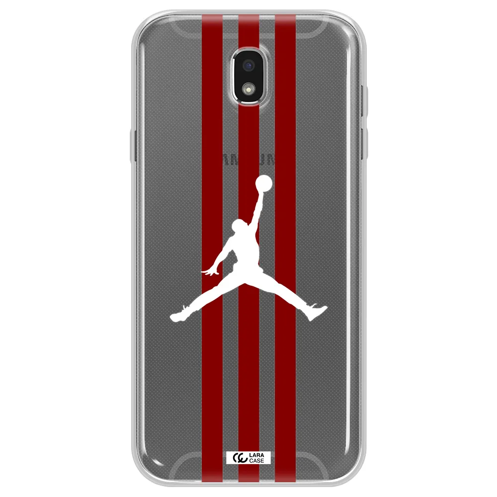 Jordan Icon Samsung J7 Pro Clear TPU Case