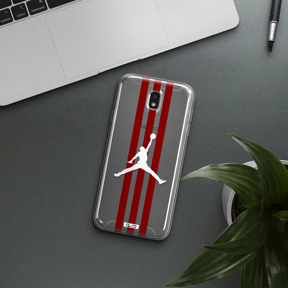 Jordan Icon Samsung J7 Pro Clear TPU Case