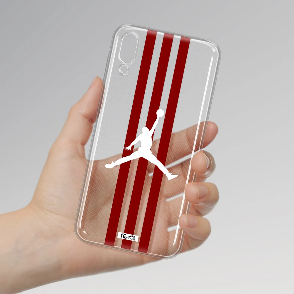 Jordan Icon Samsung M10 Clear TPU Case