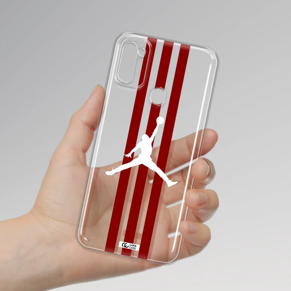 Jordan Icon Samsung M11 Clear TPU Case