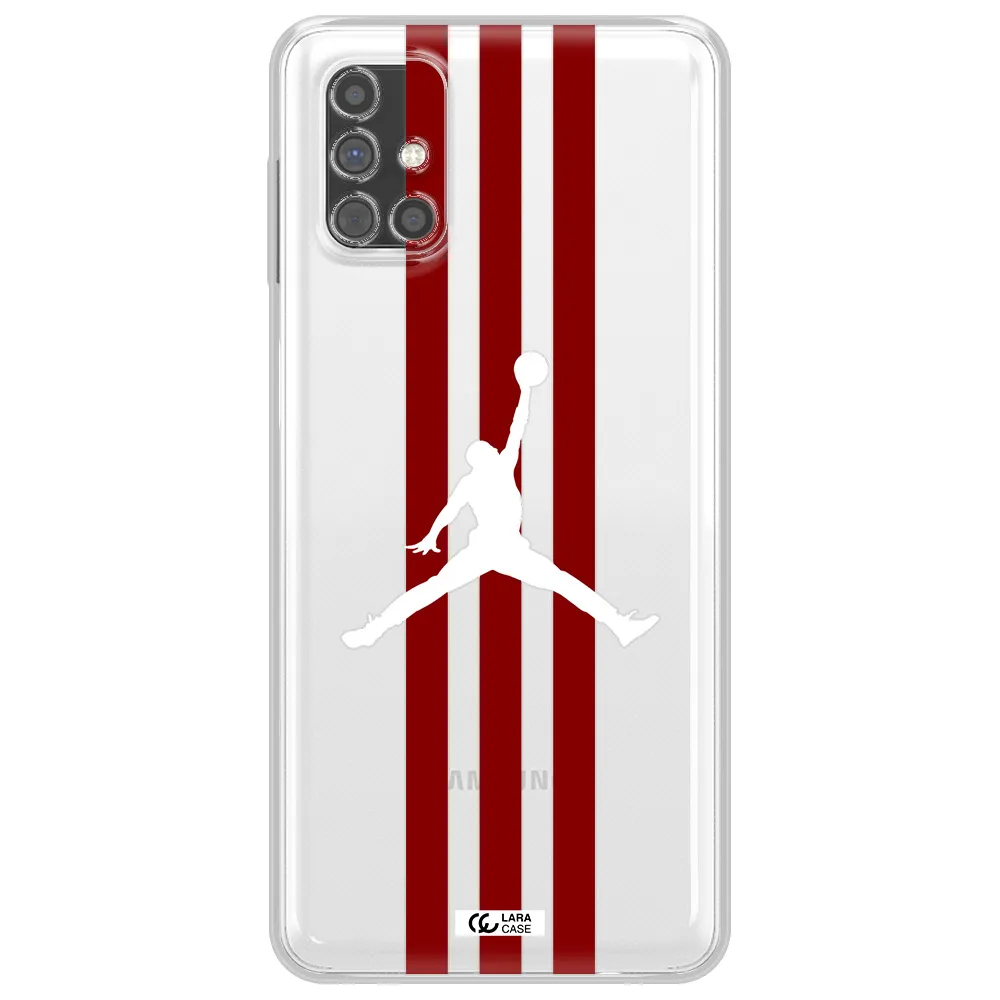 Jordan Icon Samsung M31S Clear TPU Case