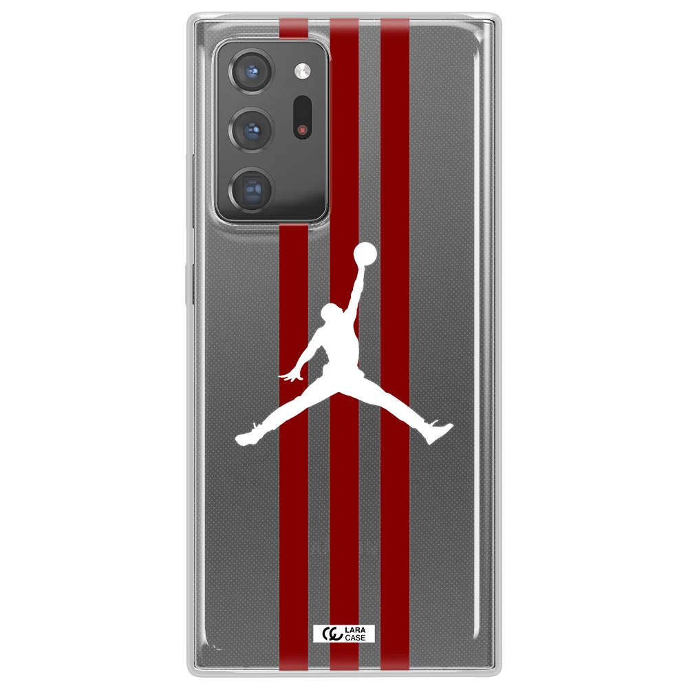Jordan Icon Samsung Note 20 Ultra Clear TPU Case