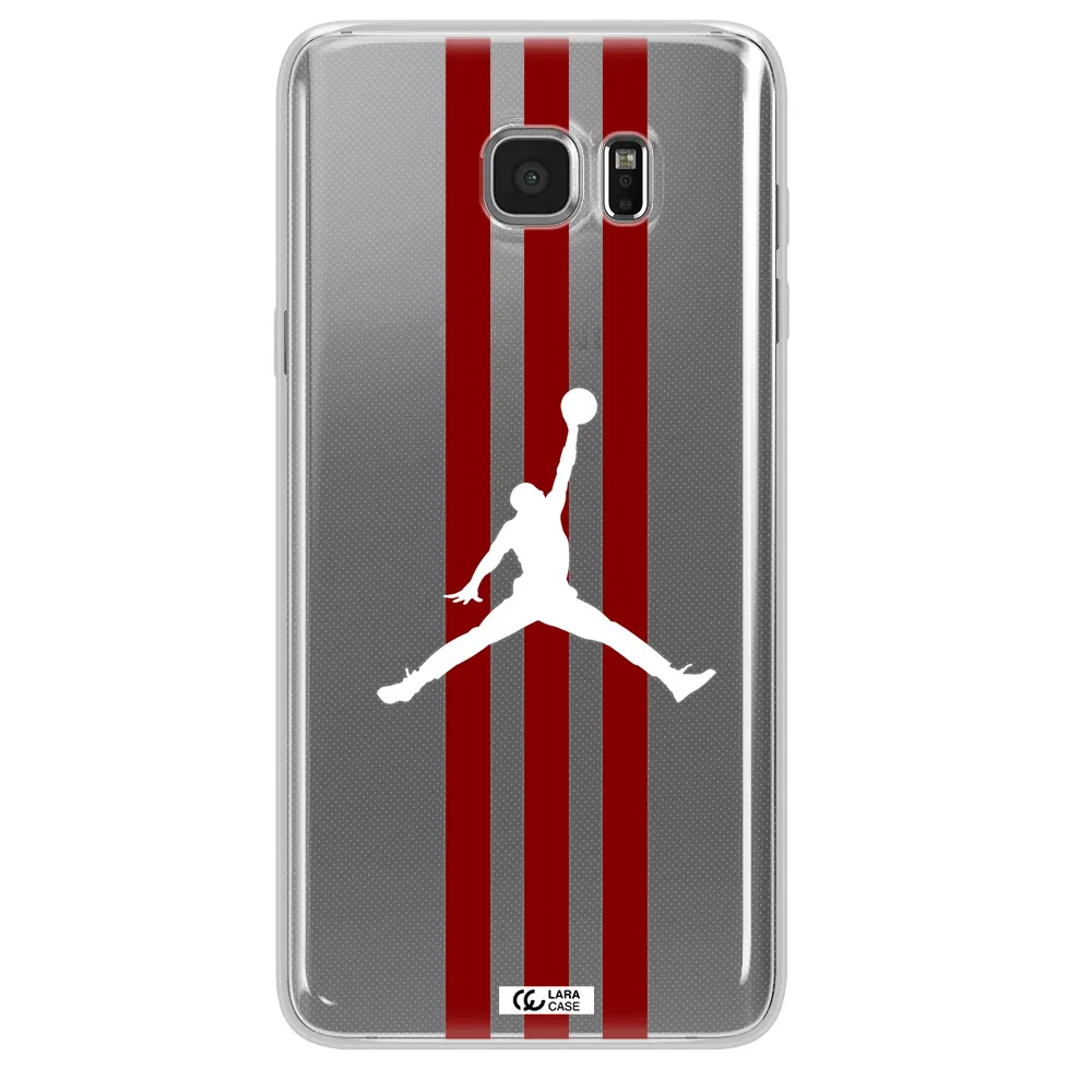 Jordan Icon Samsung Note 5 Clear TPU Case