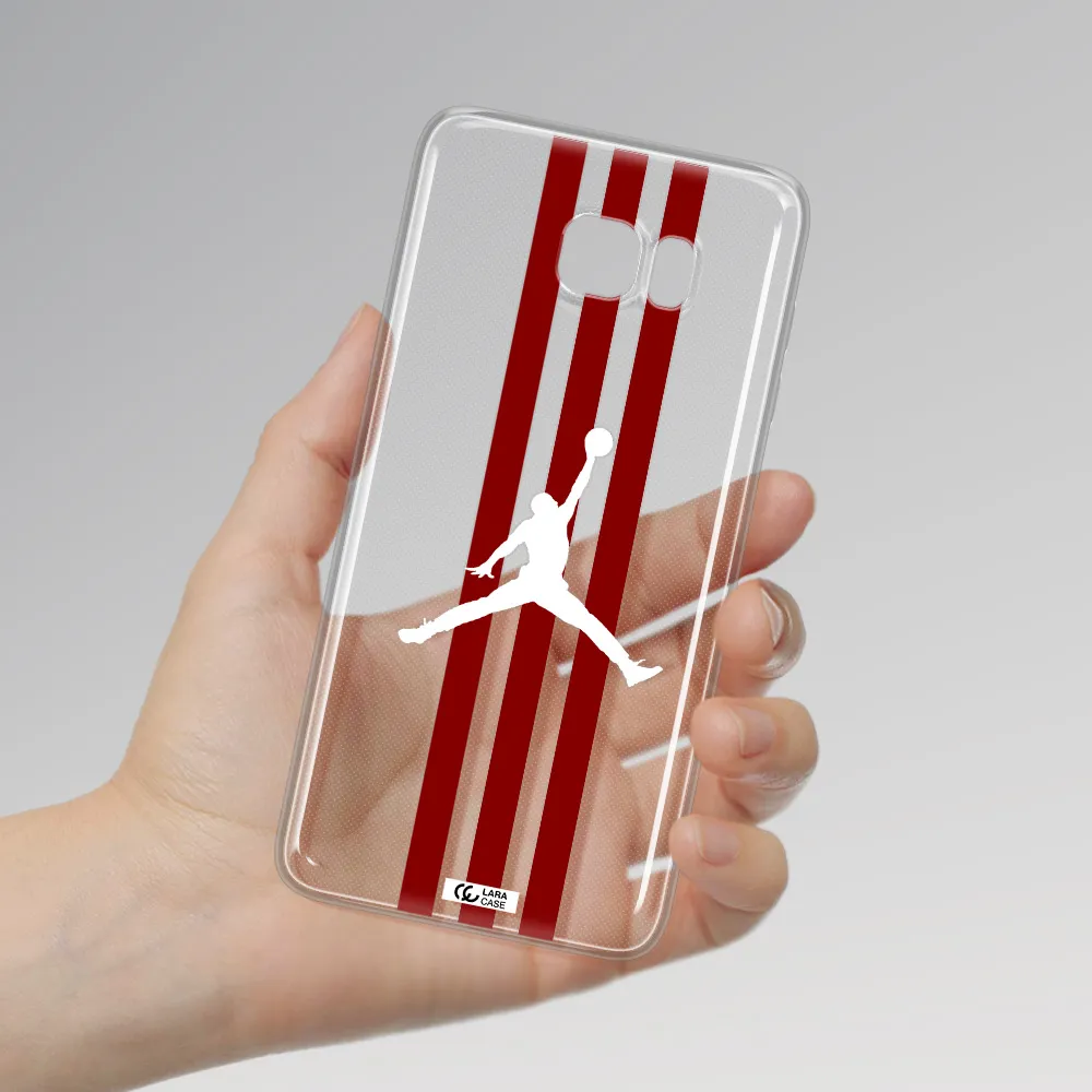 Jordan Icon Samsung Note 5 Clear TPU Case