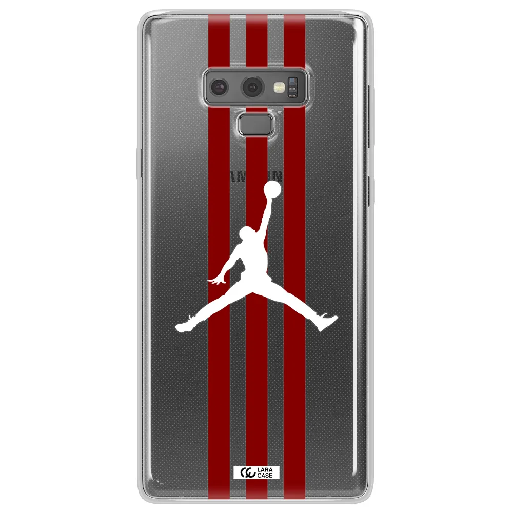 Jordan Icon Samsung Note 9 Clear TPU Case