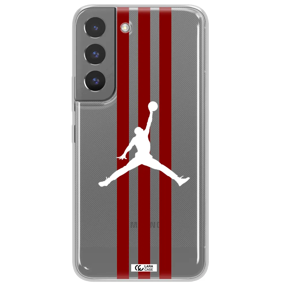 Jordan Icon Samsung S 22 Plus Clear TPU Case