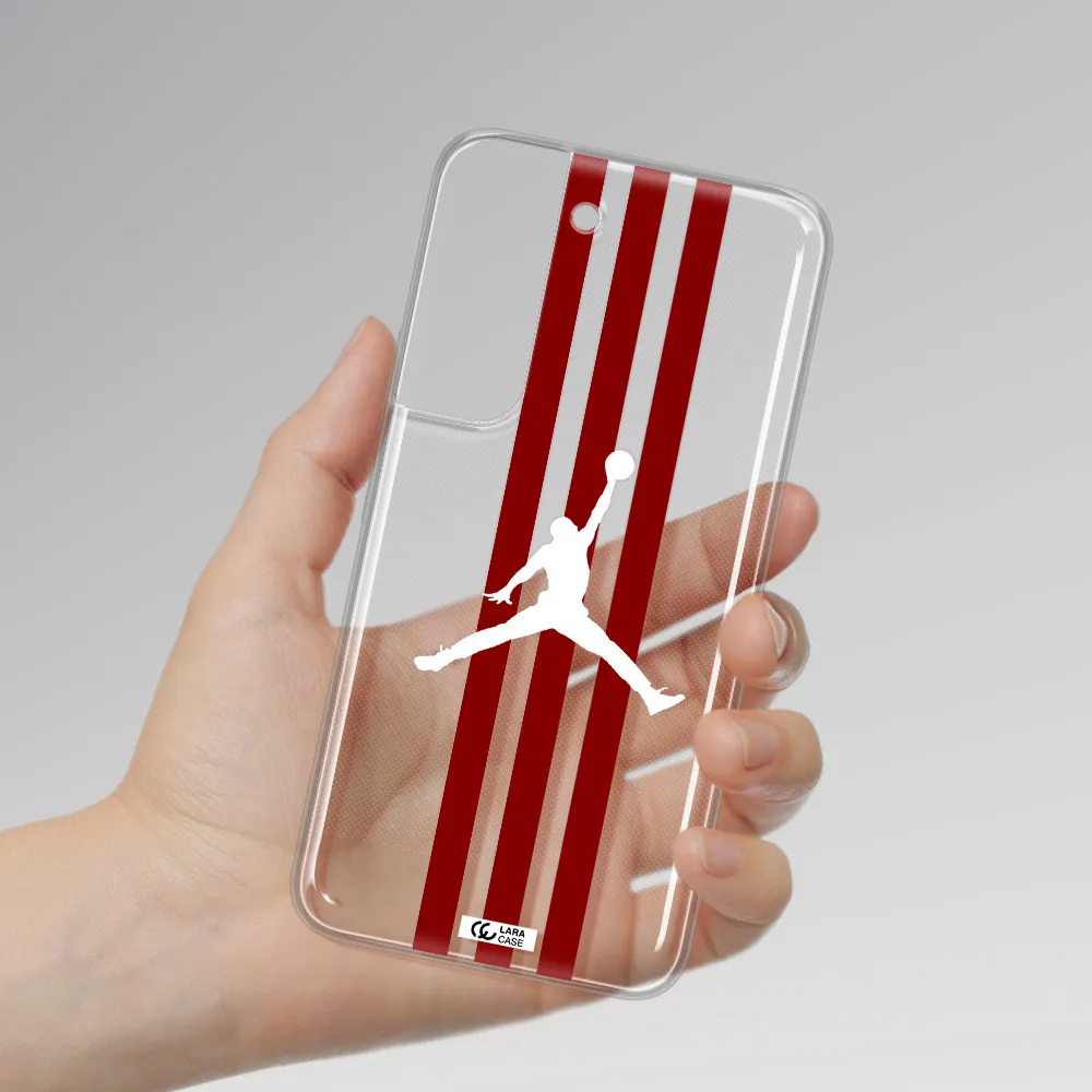 Jordan Icon Samsung S 22 Plus Clear TPU Case