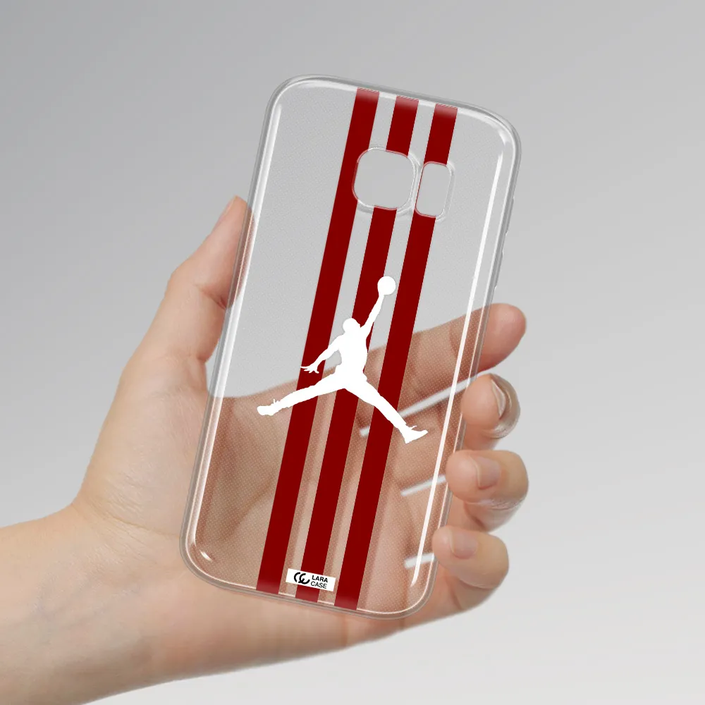 Jordan Icon Samsung S 7 Clear TPU Case