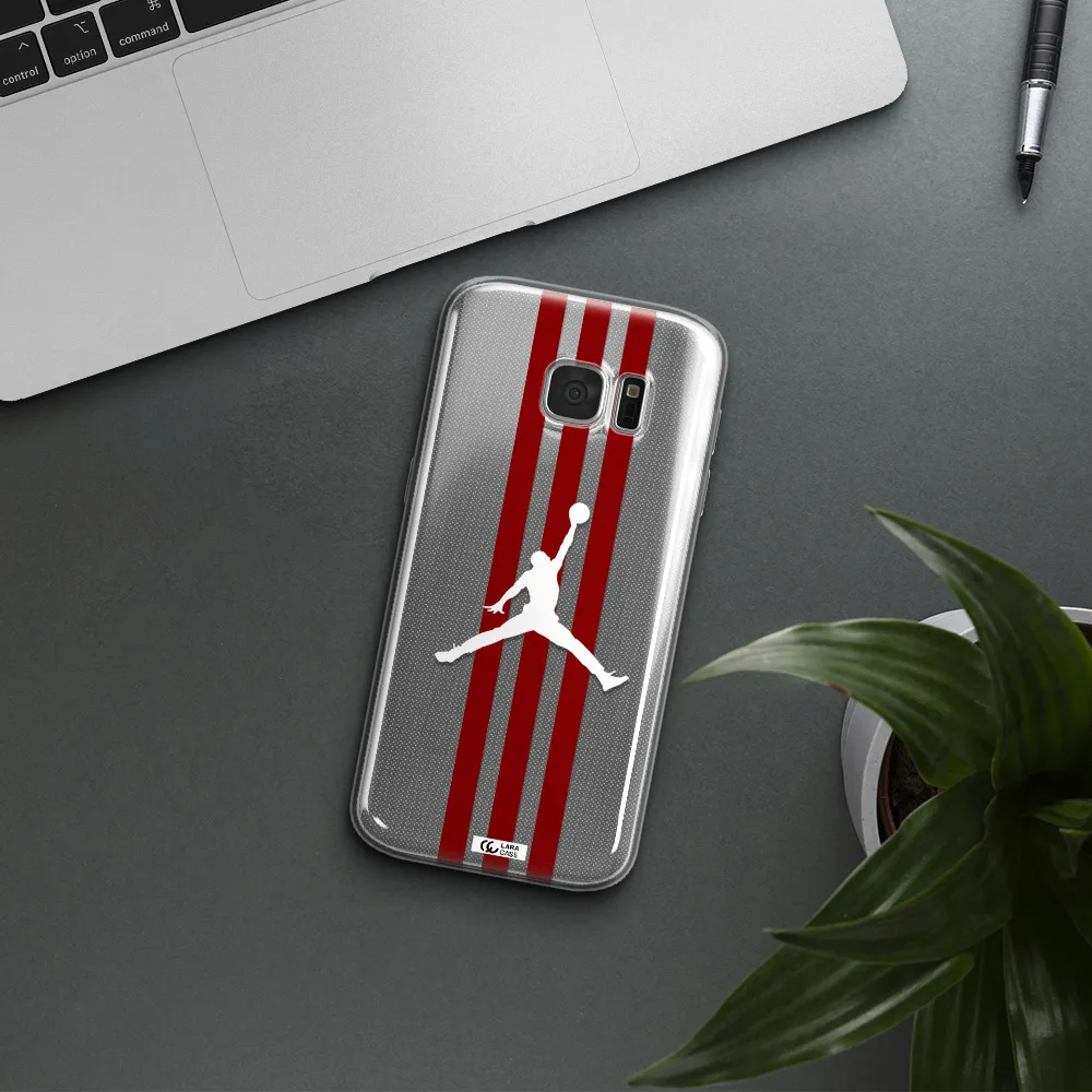 Jordan Icon Samsung S 7 Clear TPU Case