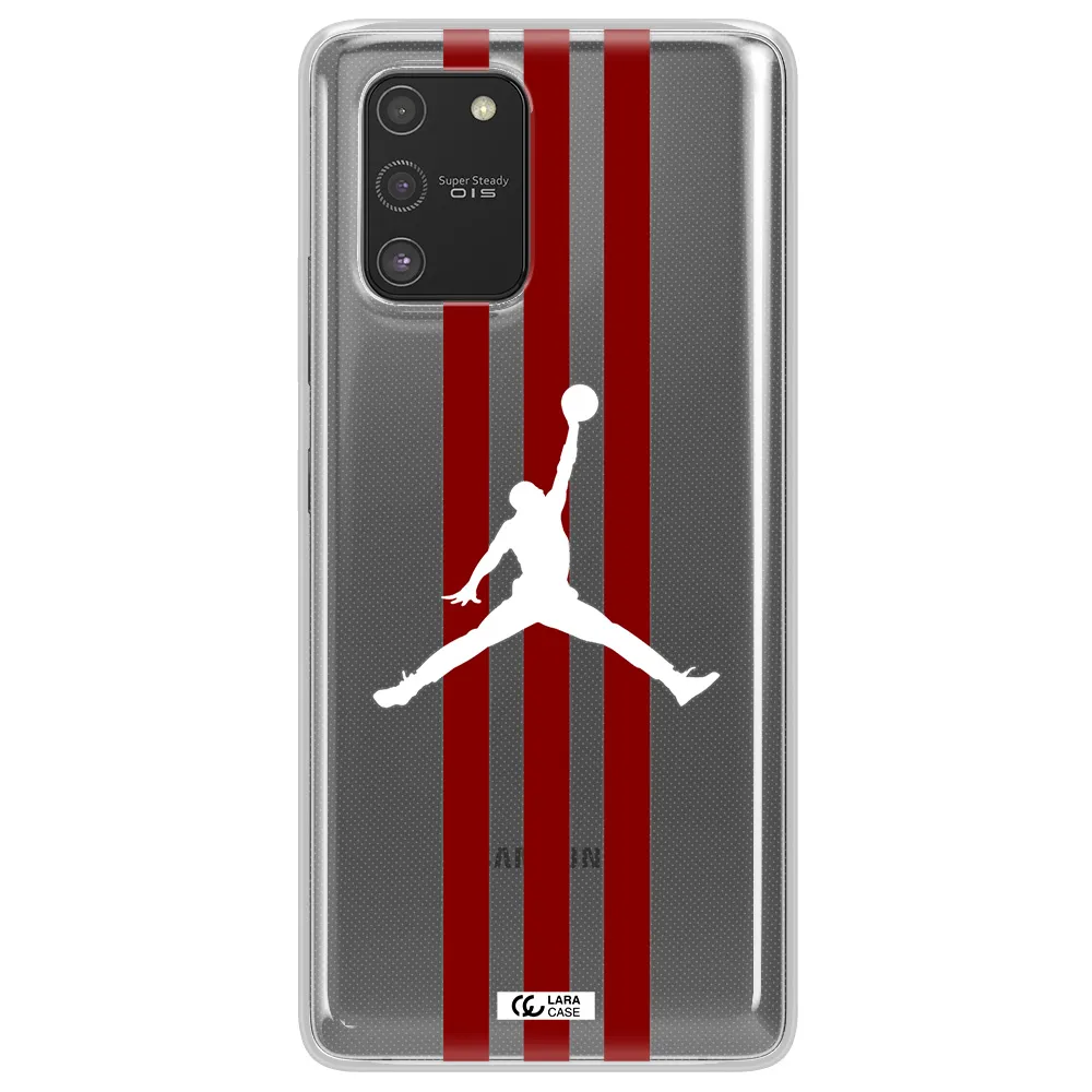 Jordan Icon Samsung S10 Lite Clear TPU Case