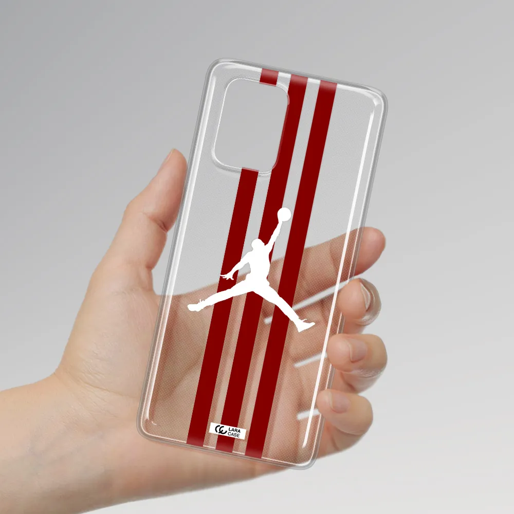 Jordan Icon Samsung S10 Lite Clear TPU Case