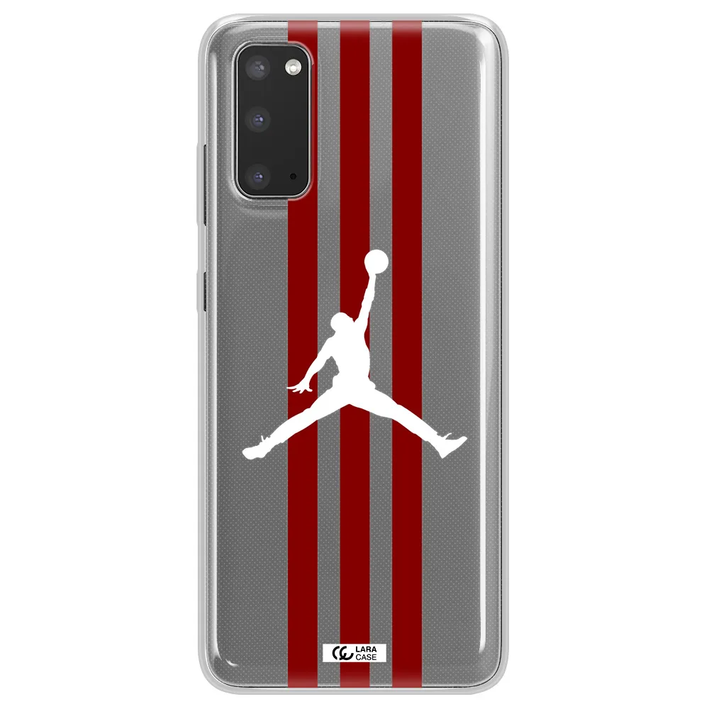 Jordan Icon Samsung S20 Clear TPU Case