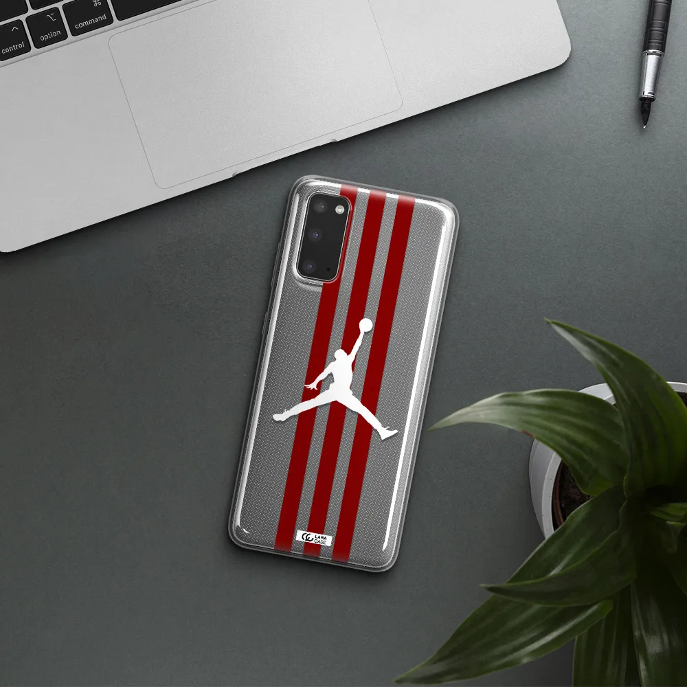 Jordan Icon Samsung S20 Clear TPU Case