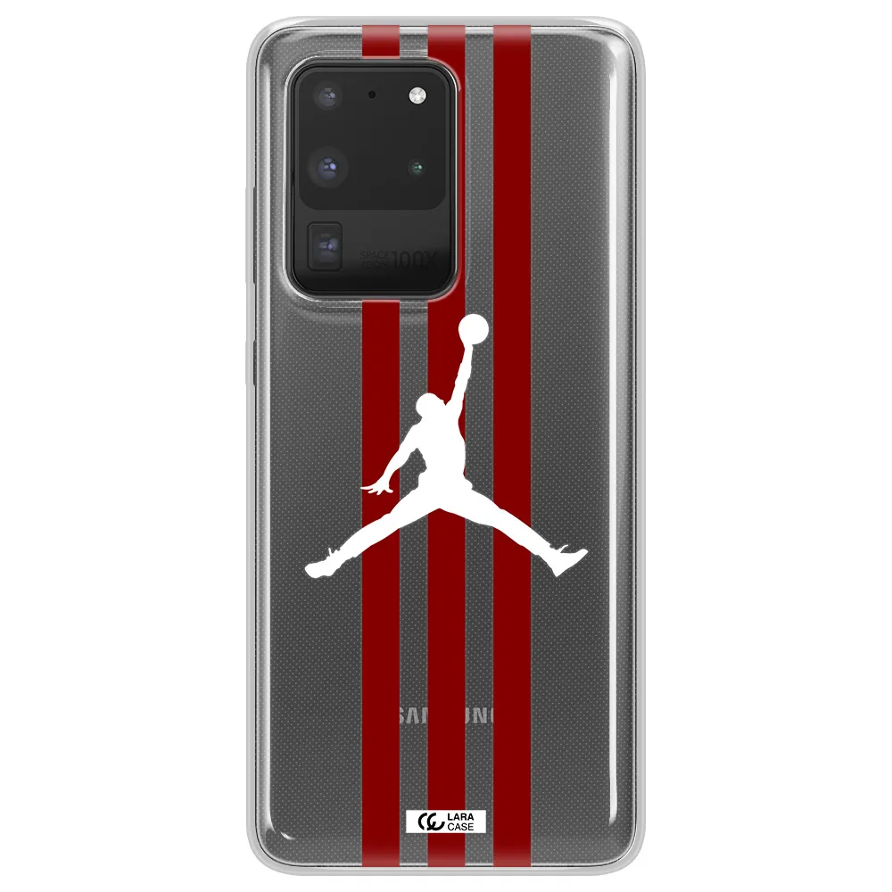 Jordan Icon Samsung S20 Ultra Clear TPU Case