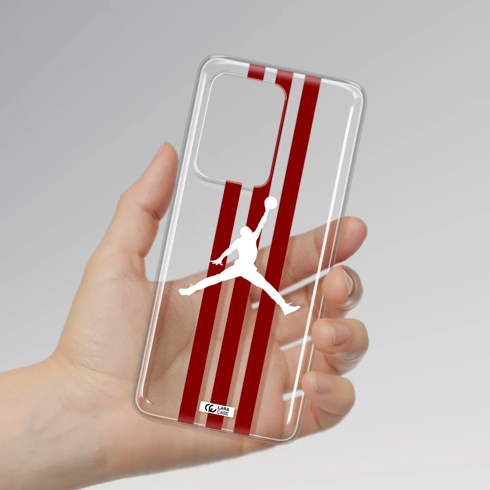 Jordan Icon Samsung S20 Ultra Clear TPU Case