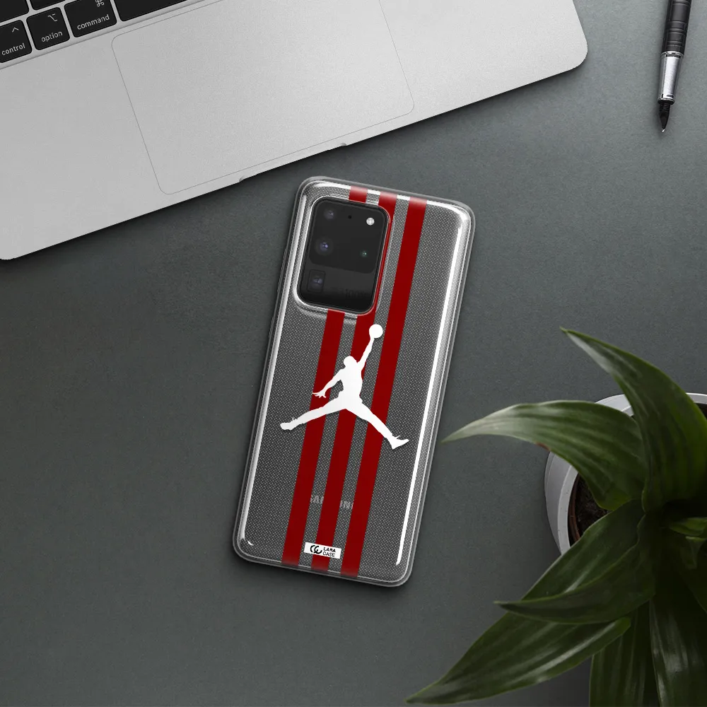 Jordan Icon Samsung S20 Ultra Clear TPU Case