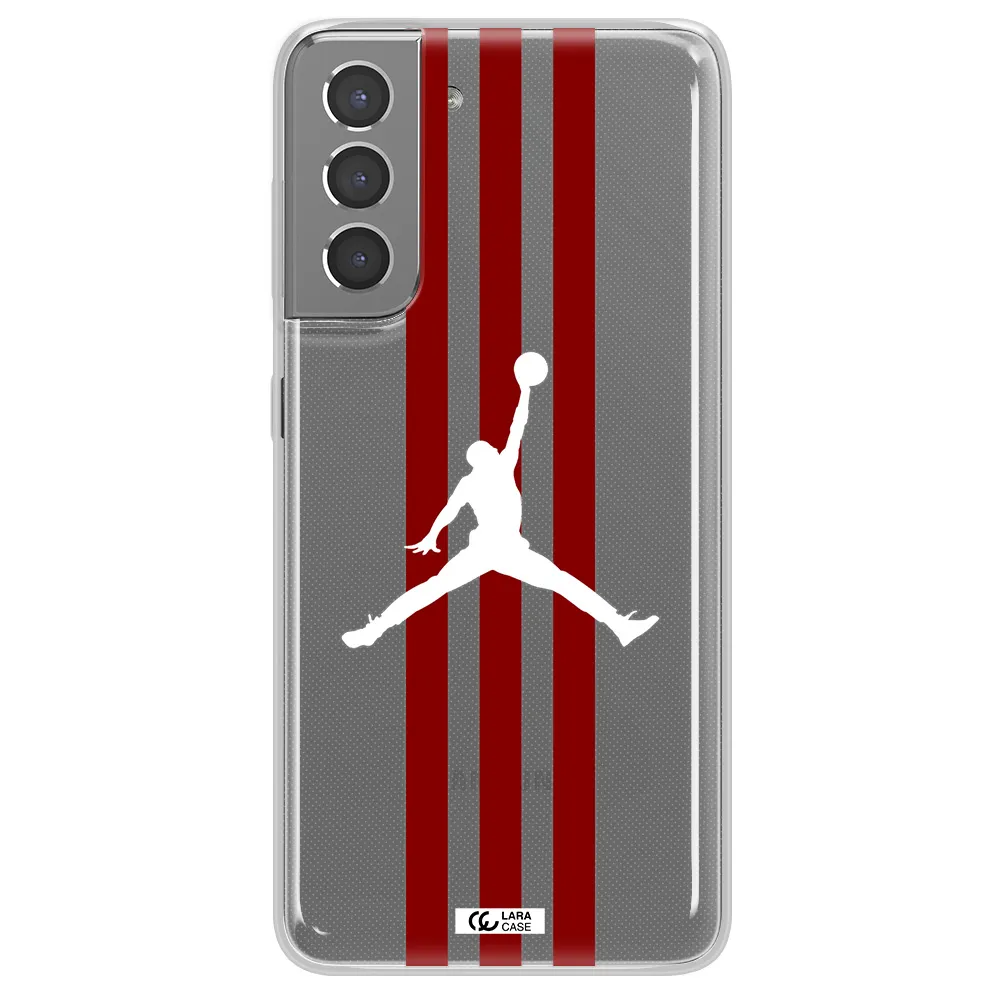 Jordan Icon Samsung S21 Clear TPU Case