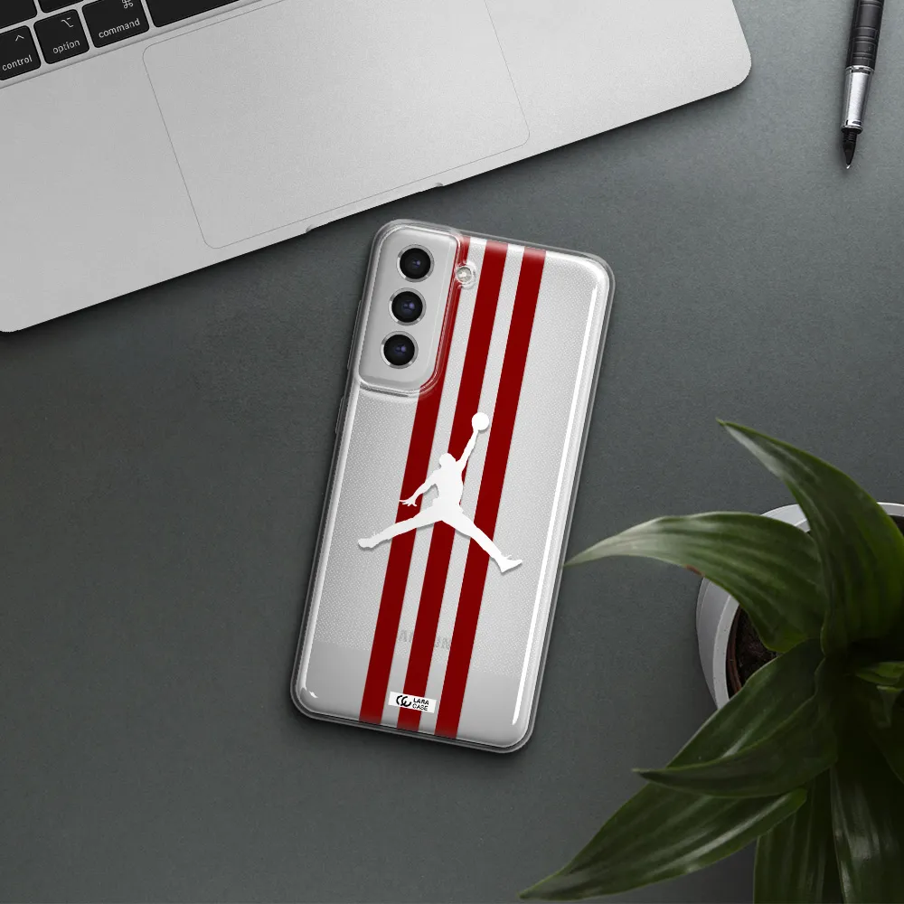 Jordan Icon Samsung S21 Fe Clear Tpu Case
