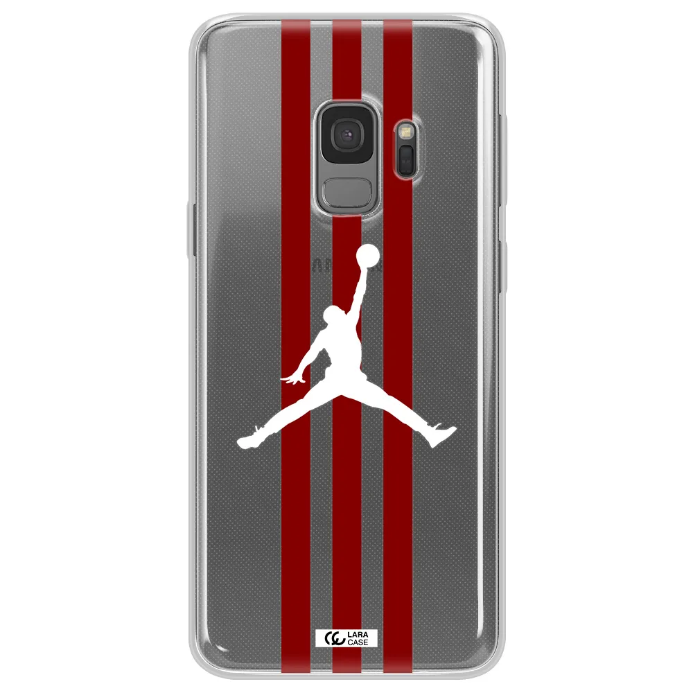Jordan Icon Samsung S9 Clear TPU Case