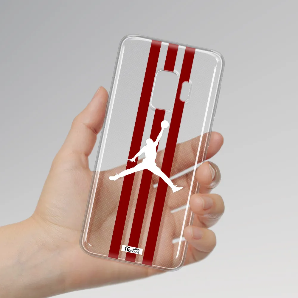 Jordan Icon Samsung S9 Clear TPU Case