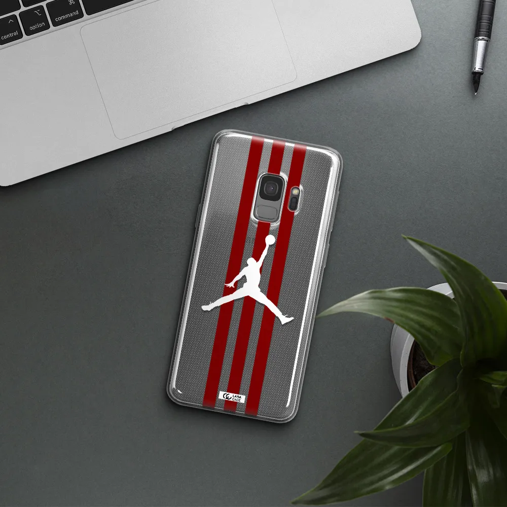 Jordan Icon Samsung S9 Clear TPU Case
