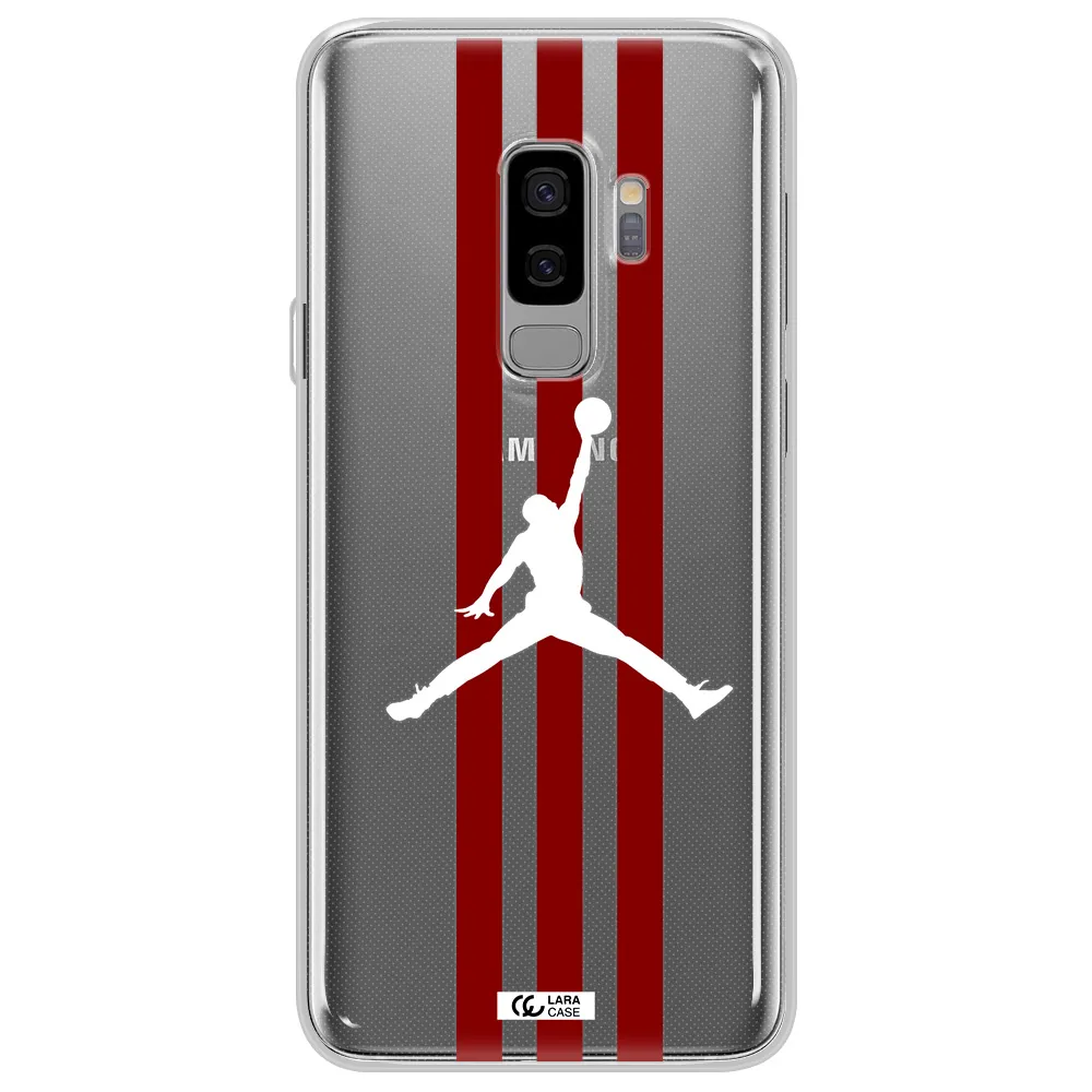 Jordan Icon Samsung S9 Plus Clear TPU Case