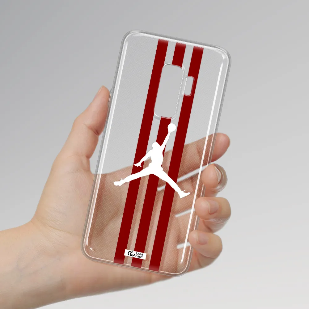 Jordan Icon Samsung S9 Plus Clear TPU Case