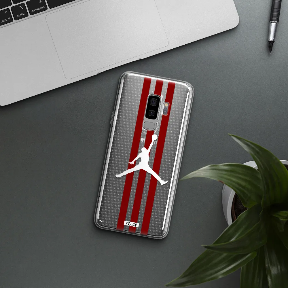 Jordan Icon Samsung S9 Plus Clear TPU Case