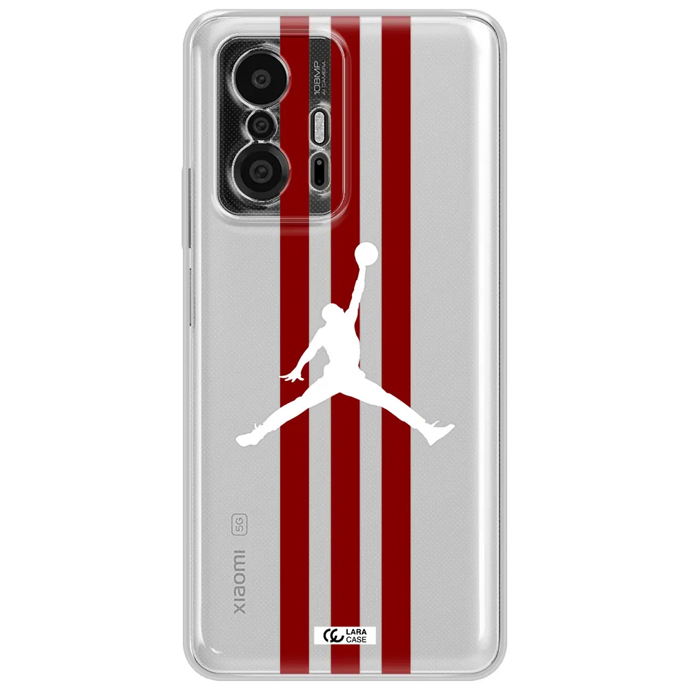 Jordan Icon Xiaomi 11T Pro Clear Tpu Case