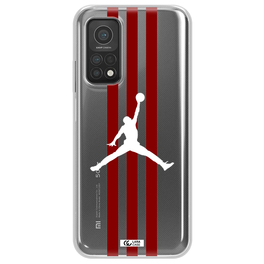 Jordan Icon Xiaomi Mi 10T Clear TPU Case