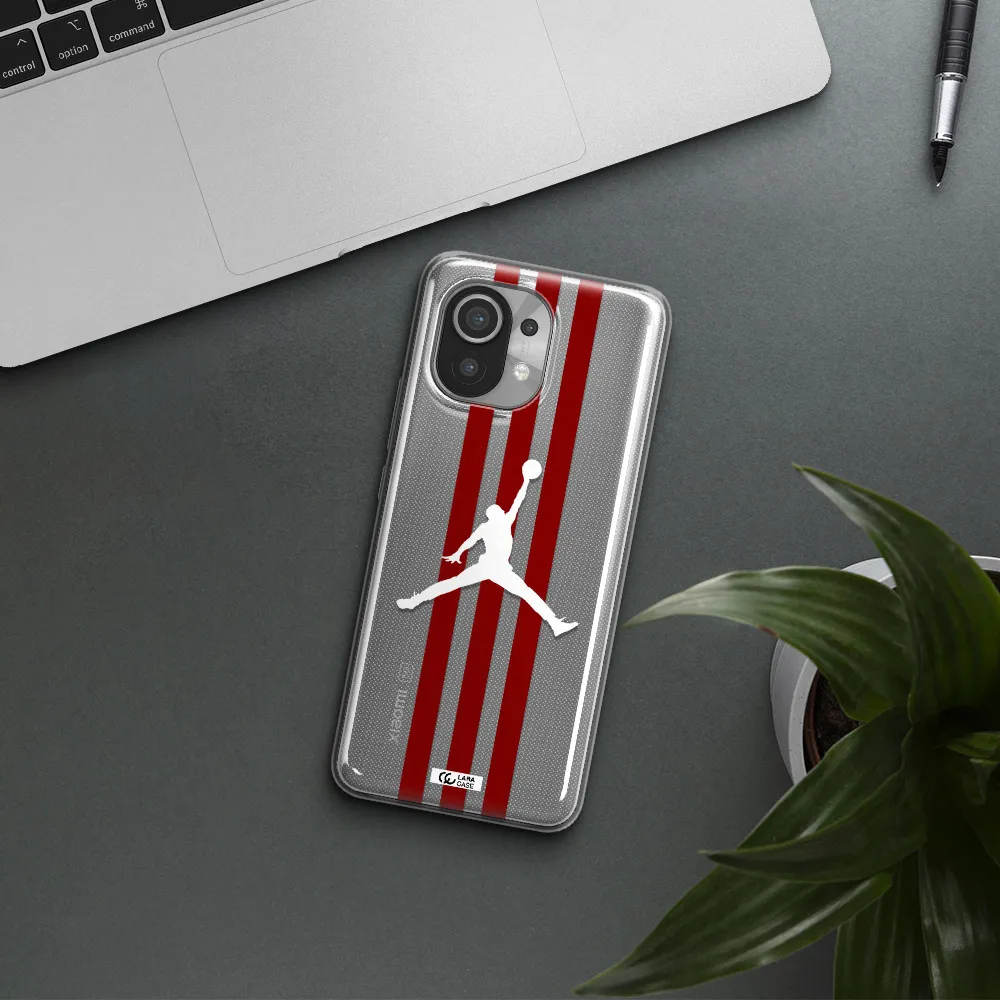 Jordan Icon Xiaomi Mi 11 Clear TPU Case
