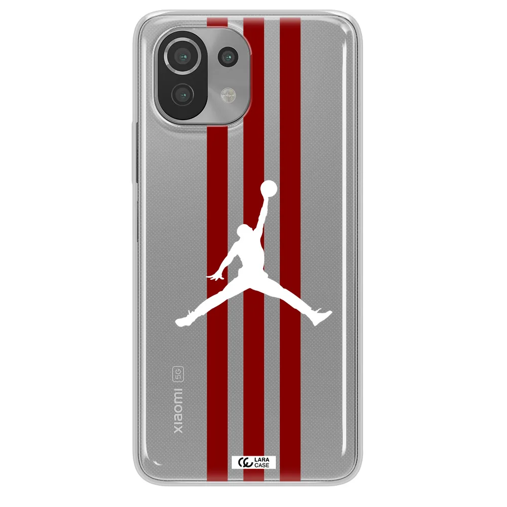 Jordan Icon Xiaomi Mi 11 Lite Clear TPU Case
