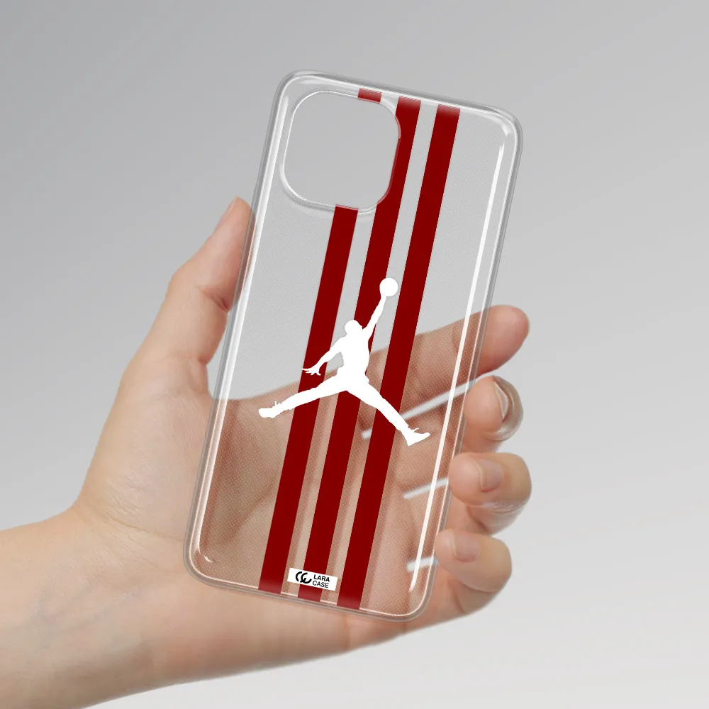 Jordan Icon Xiaomi Mi 11 Lite Clear TPU Case