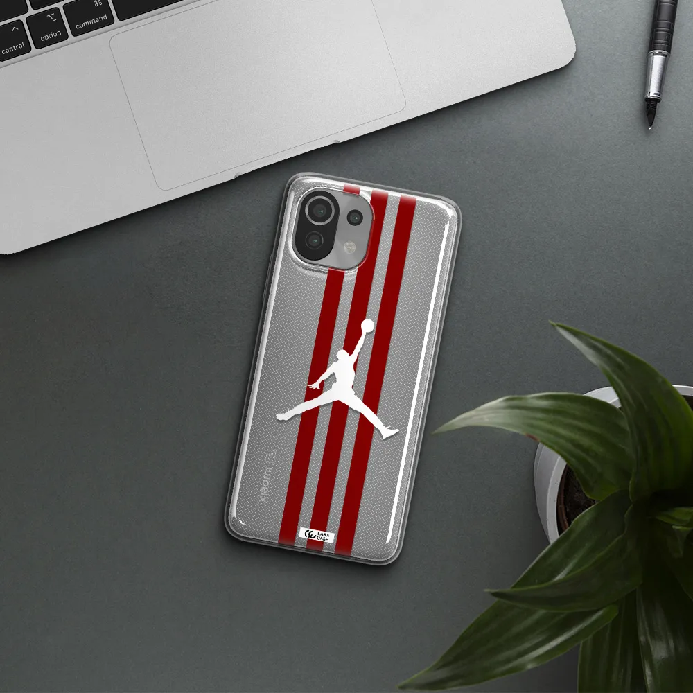 Jordan Icon Xiaomi Mi 11 Lite Clear TPU Case