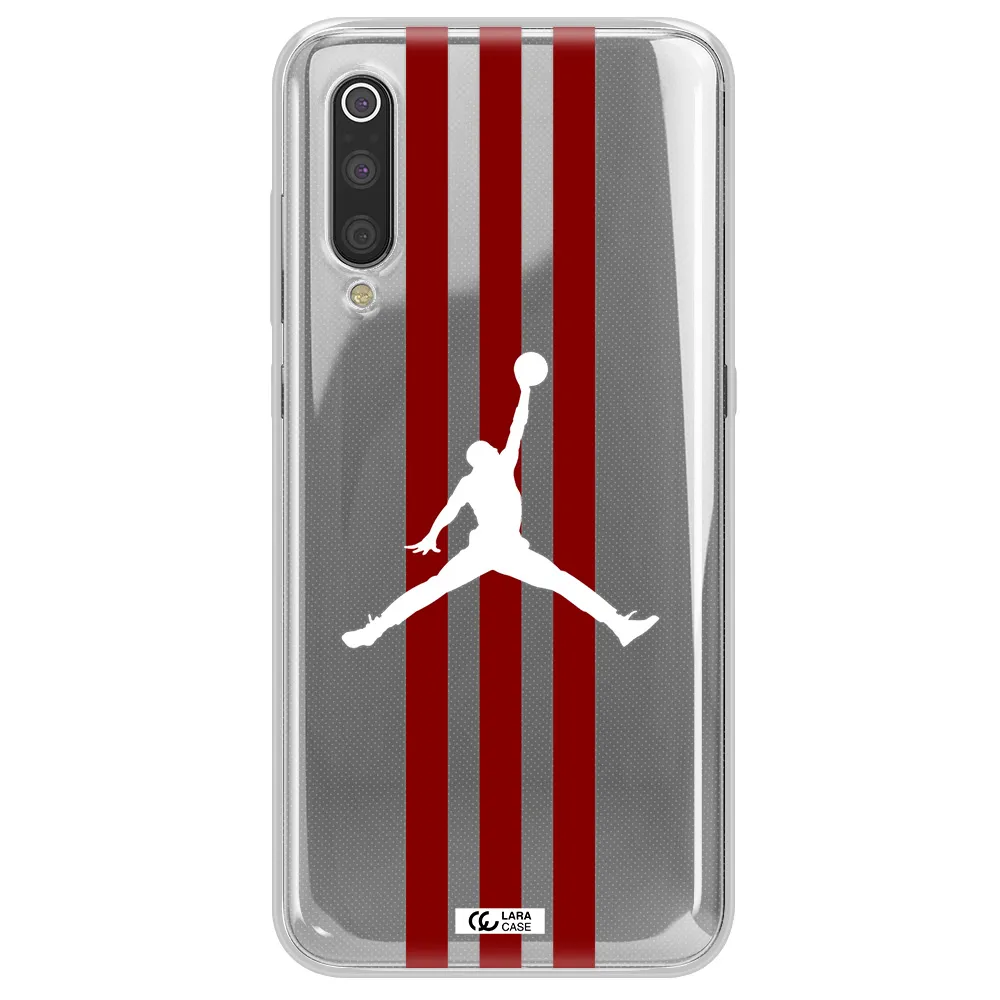 Jordan Icon Xiaomi Mi 9 Clear TPU Case