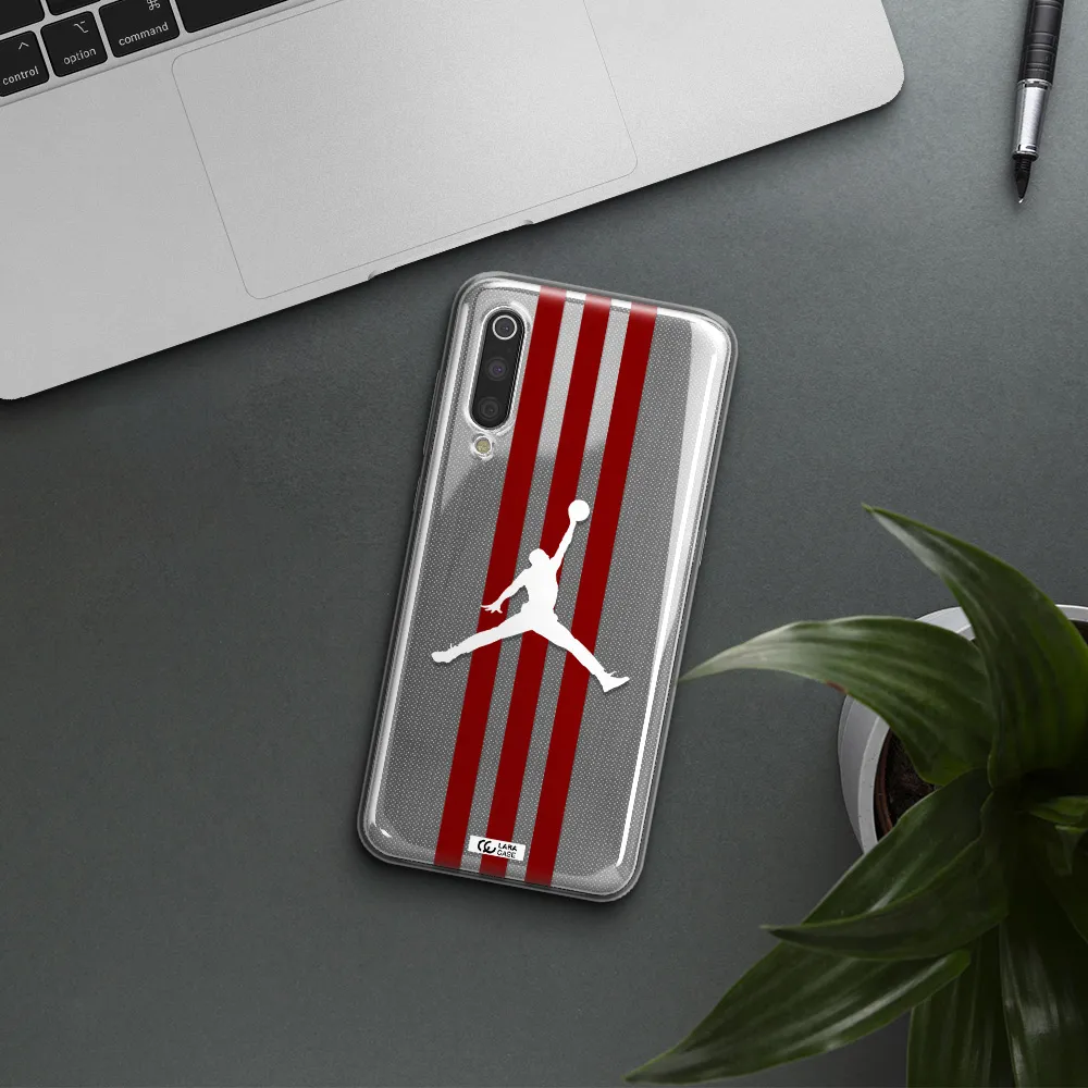 Jordan Icon Xiaomi Mi 9 Clear TPU Case