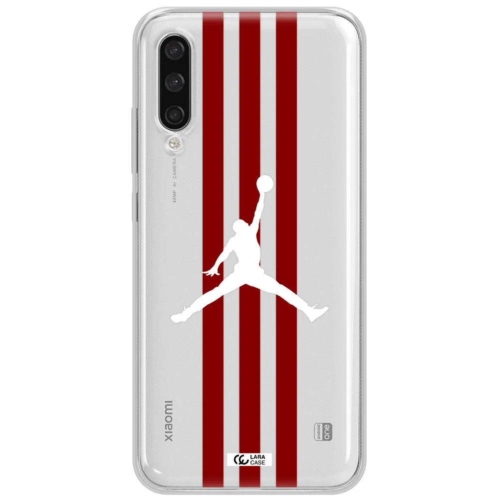Jordan Icon Xiaomi Mi A3 Clear Tpu Case