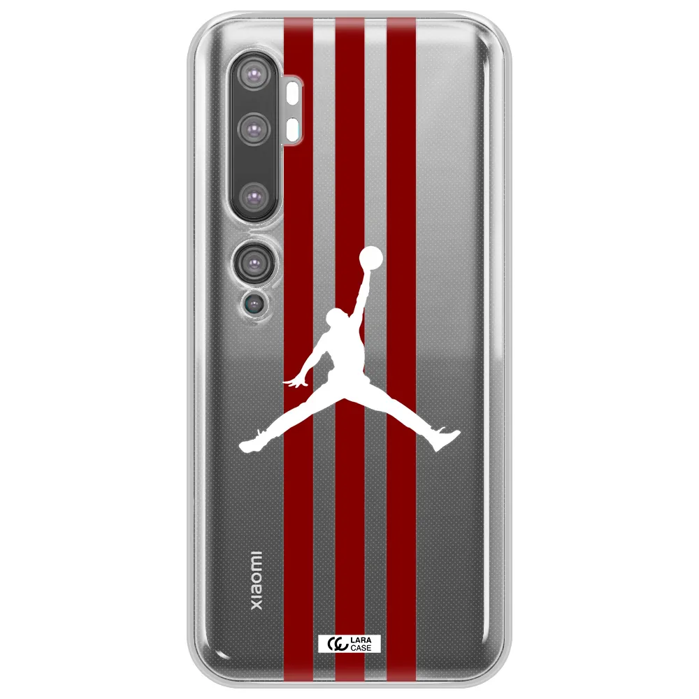 Jordan Icon Xiaomi Mi Note 10 Clear TPU Case