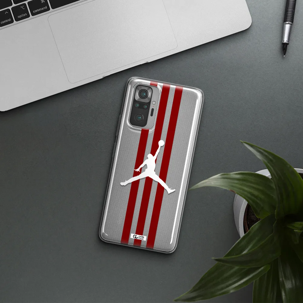 Jordan Icon Xiaomi Note 10 Pro Clear TPU Case