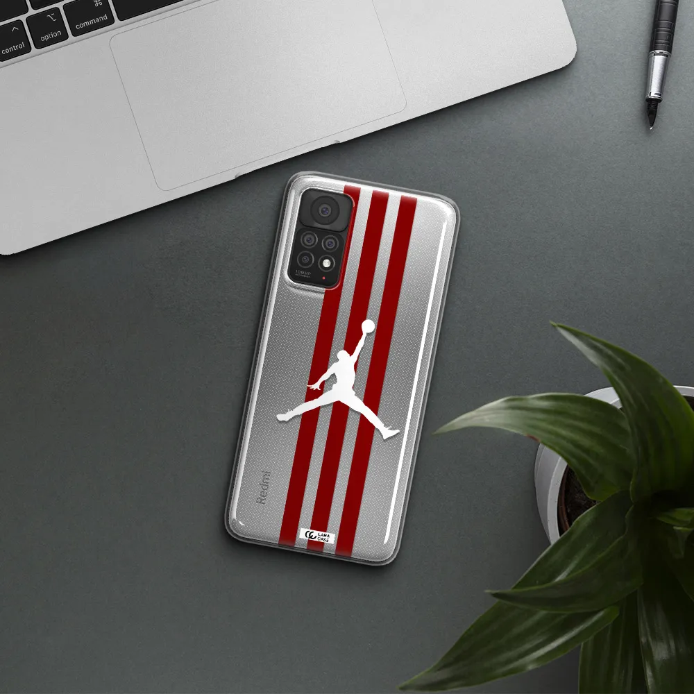 Jordan Icon Xiaomi Note 11 Pro Clear TPU Case
