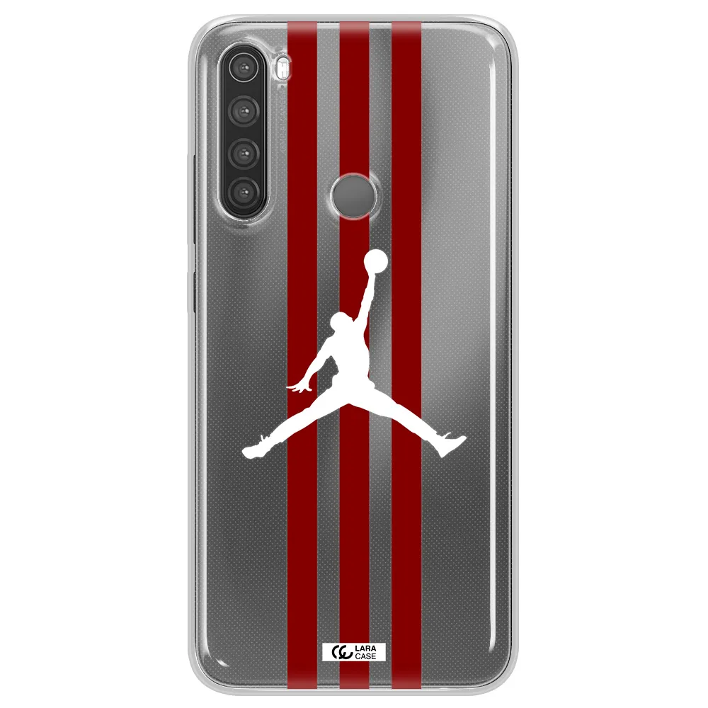 Jordan Icon Xiaomi Note 8 Clear TPU Case