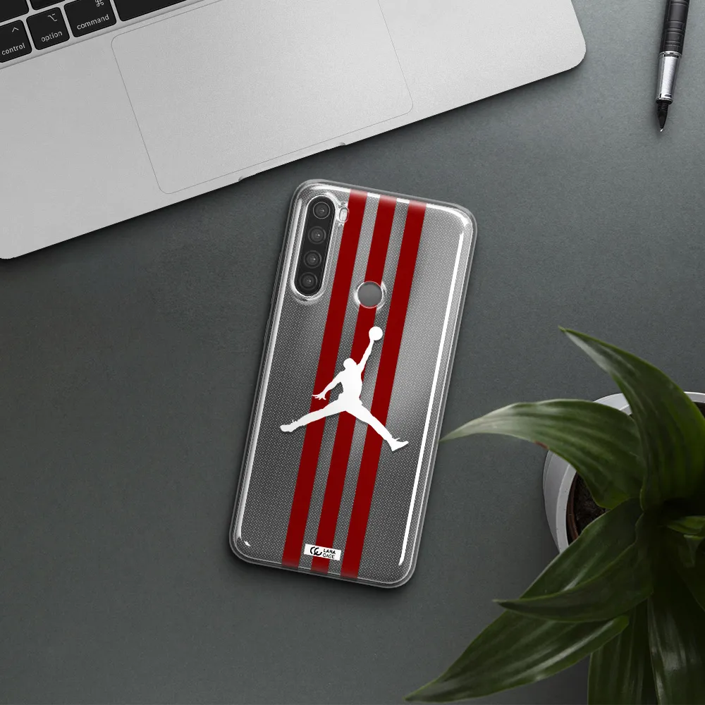 Jordan Icon Xiaomi Note 8 Clear TPU Case