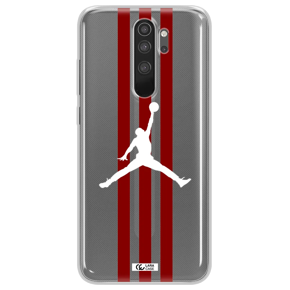 Jordan Icon Xiaomi Note 8 Pro Clear TPU Case