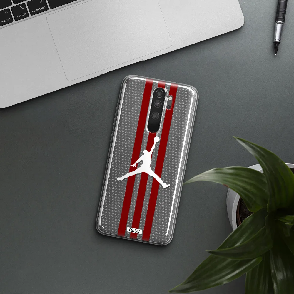 Jordan Icon Xiaomi Note 8 Pro Clear TPU Case